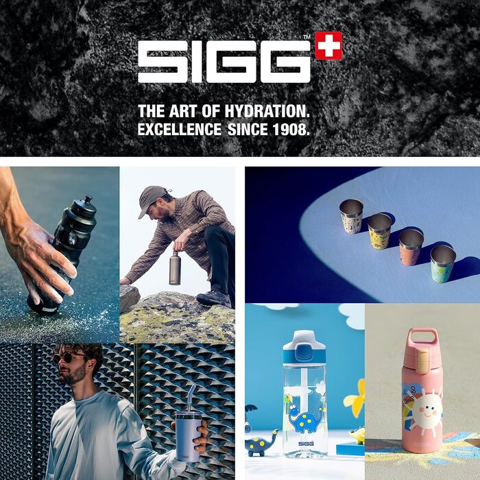 Термос SIGG Shield Therm One 1 л, газований, без BPA, перероблена сталь