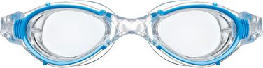 Окуляри для плавання Nimesis Crystal, UV захист, антифог, Clear-Lightblue