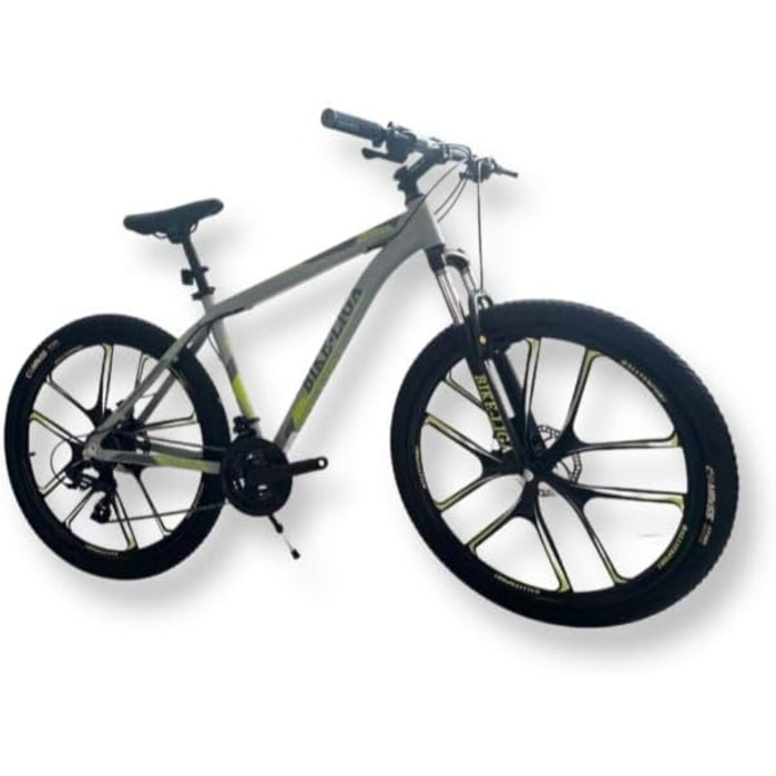 Гірський велосипед MTB Hardtail ALU Bike, 21 швидкість, Zoom 23 Cross (містично-сірий, 18), 27,5