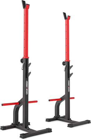 Багаторівневі стійки для штанги Marbo Sport MS-S108, 2 шт., з упорами, вибір варіантів, вироблено в ЄС