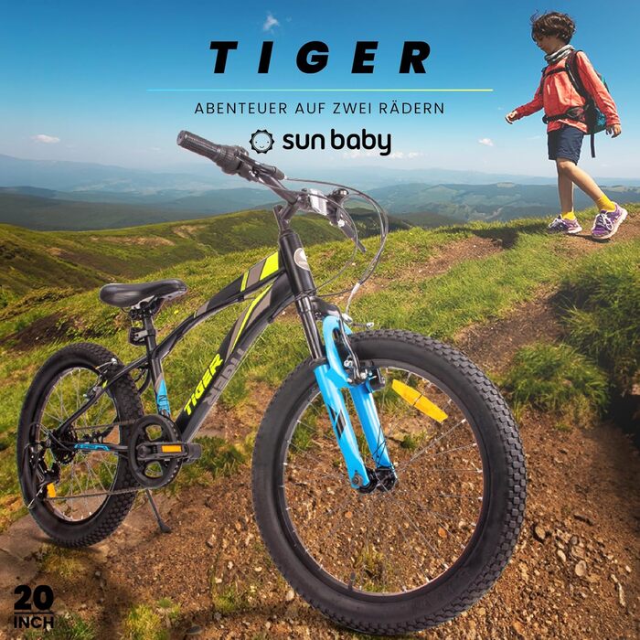 Велосипед Sun Baby Tiger Bike 20