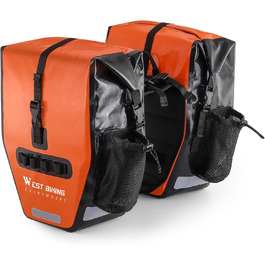 Велосипедна сумка HONGYEA 50L, подвійна, водонепроникна, для багажника, для електровелосипеда, MTB, шосейного велосипеда