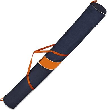 Лижна сумка для 1 пари лиж Довга лижна сумка 170 см 053 (Orange Blue)