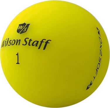 М'ячі для гольфу Wilson Dx2/Duo Soft Optix Жовті матові