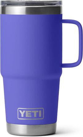 Кружка YETI Rambler, нерж. сталь, кришка Stronghold, ультрамарин, 20 унцій