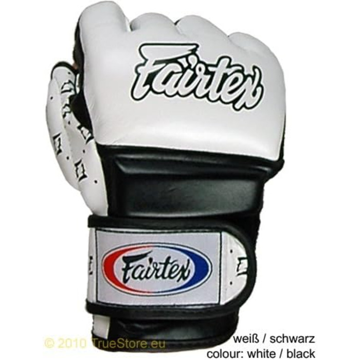 Спаринги Fairtex MMA (FGV17) білий/чорний, XL