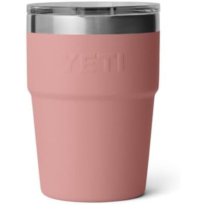 Кружка YETI Rambler з магслайдером, 16 унцій (рожевий пісковик)