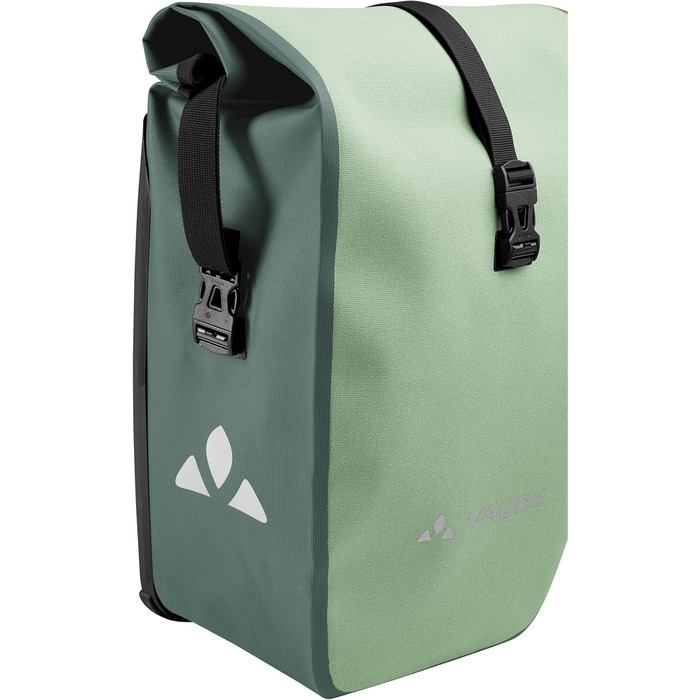 Велосипедна сумка VAUDE Aqua Back Supreme 2x24л, водонепроникна, для багажника, задня, міцна та екологічна, виготовлена в Німеччині