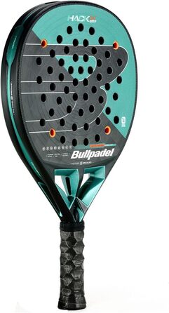 Падельна ракетка Bullpadel Hack 04 Hybrid 25, темно-зелена, 370 г, новинка