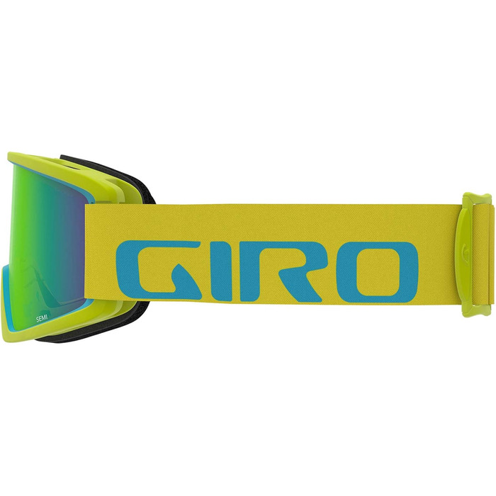 Окуляри напівлижні чоловічі Giro One size Citron/Iceberg Loden зел/жов.