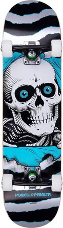 Скейтборд Powell Peralta Ripper сріблястий/світло-блакитний 7,75x31,08'