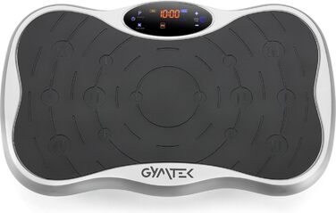 Вібраційна пластина Gymtek - 180 кг, 5 програм, 99 рівнів, 2 смуги, Bluetooth