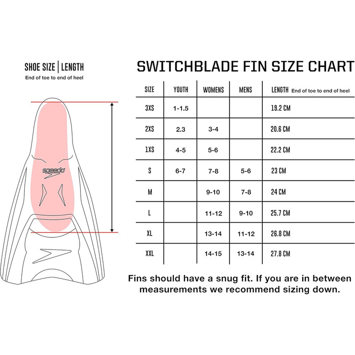 Плавник Speedo Switchblade Водяний