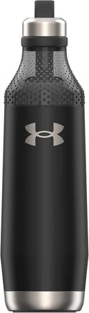 Пляшка для води Under Armour Infinity 650 мл, сатинова чорна, спортивна, 22oz