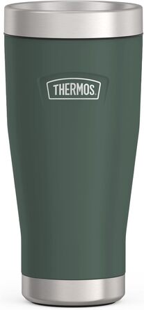 Термокружка Thermos ICON 470 мл зелена, ізольована, з нержавіючої сталі, для кави, тримає тепло 7 годин, холод 22 години, герметична, можна мити в посудомийці, BPA-free