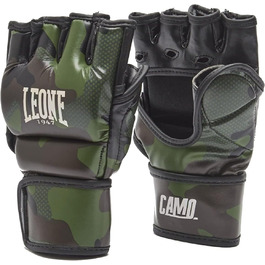 Тренувальні рукавички для вільного бою MMA Grappling (XL), 1947 MMA Gloves Mimetic Camo Green -