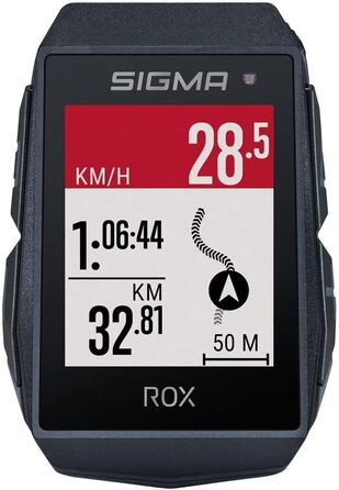 Велокомп'ютер SIGMA ROX 11.1 GPS, 150 функцій, сумісний з Komoot та e-bike