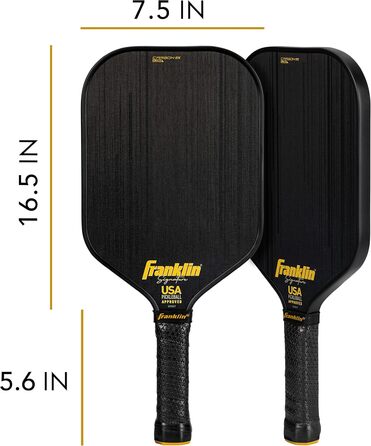 Ракетка для піклболу Franklin Pro Carbon-STK, схвалене USAPA