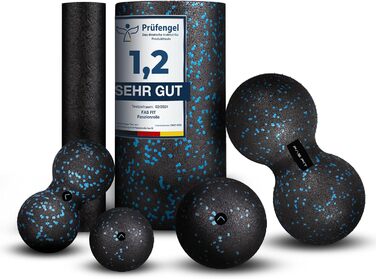 Набір фасцій Fas Fit Roll & Ball, 4 предмети, плакат, буклет, e-книга, сумка