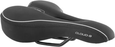 Велосипедне сідло Sunlite Cloud-9 Sport Select чоловіче, чорне, без амортизації