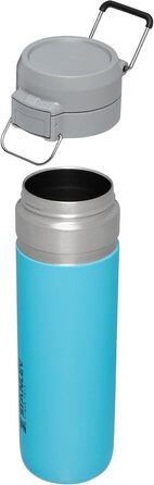 Термобутилка Stanley Go Quick Flip 680 мл, бірюзова