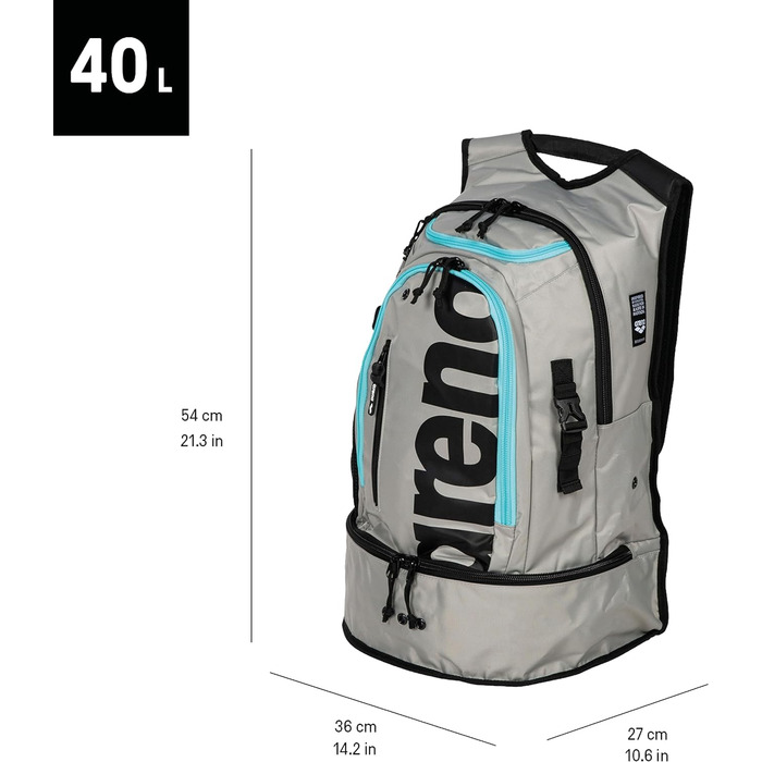 Рюкзак ARENA Unisex Fastpack 3.0 (1 упаковка) (NS, Plum-neonpink)