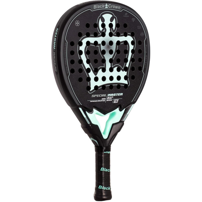 Ракетка Black Crown Special Master Padel чорна 335-370г