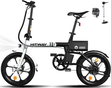 Електровелосипед HITWAY 16 E-Bike 250W, запас ходу 25-60 км, до 25 км/год