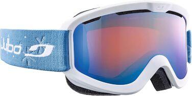 Жіночі гірськолижні окуляри Julbo June M Blanc/Bleu Flakes