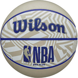 Баскетбольний м’яч Wilson NBA DRV Plus Dazzle Camo для вулиці, розмір 6 і 7