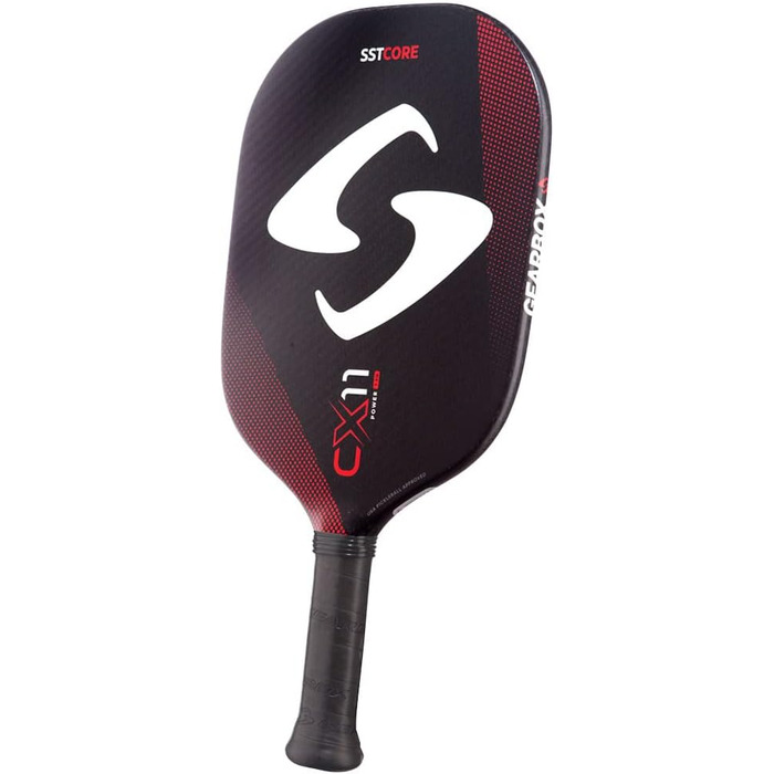 Ракетка Power Pickleball Paddle CX11Q, червона (ручка 9,5см)