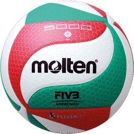 М'яч Molten Top Competition Ball-V5M5000-DE білий/зелений/червоний 5