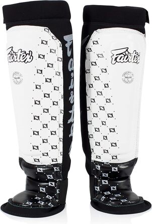 Щитки Fairtex SP6 (M, білий/чорний)