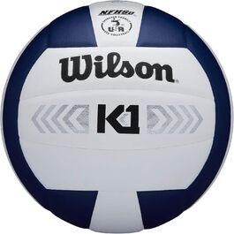Волейбольний м'яч Wilson K1 Silver, сріблястий, оригінал
