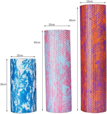 Йога Eva Пінопластовий ролик високої щільності плаваючий блок для йоги Фітнес Тілес Пілатес Масаж М'язи Релакс Стовп для йоги B 60 см