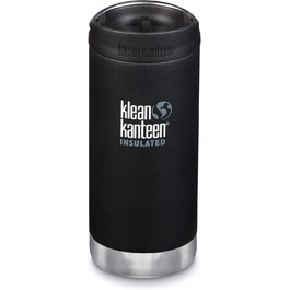Термобутилка Klean Kanteen TKWide 355 мл, матова чорна, для дорослих