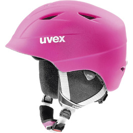 Лижний шолом Uvex Kids Airwing 2 54-58 см Рожевий килимок