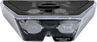 Окуляри TYR Unisex Tracer X Elite Racing Goggle Tracer X Elite Racing (ALL, Smk/Black.)