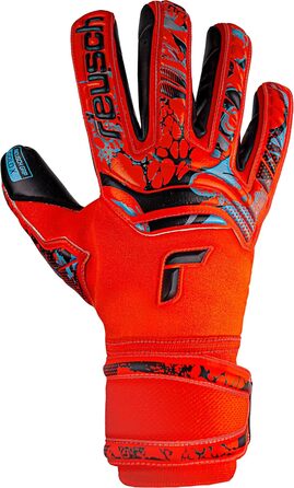 Воротарські рукавички Reusch Attrakt Gold X червоний/синій/чорний, р. 8