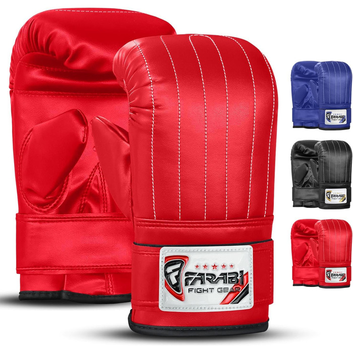 Боксерські кросівки MMA Handshoes Boxack (червоний, XL)