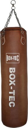 Боксерська груша BOX-TEC Боксерська груша Sandbag Retro 120см, наповнена в т.ч. чотириточковий ланцюг з поворотом