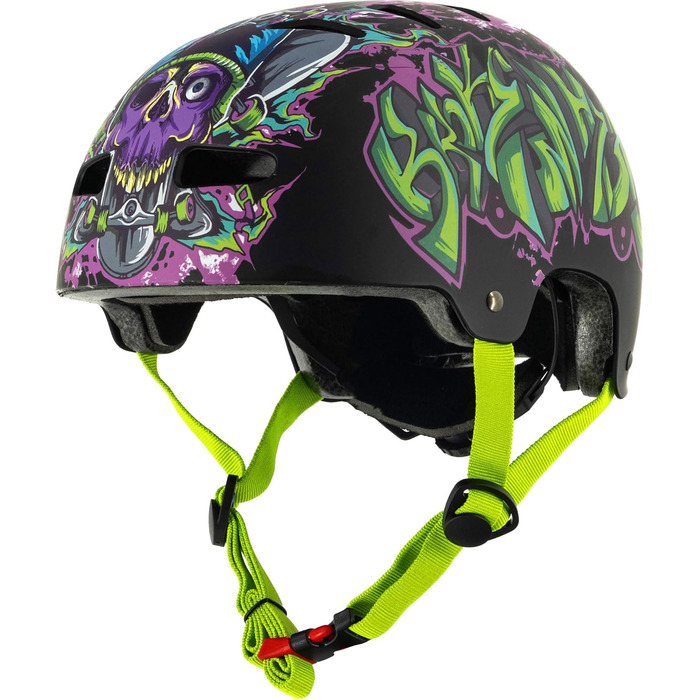 Шолом Broken Head для скейтборду, велосипеда, MTB, BMX, регульований розмір
