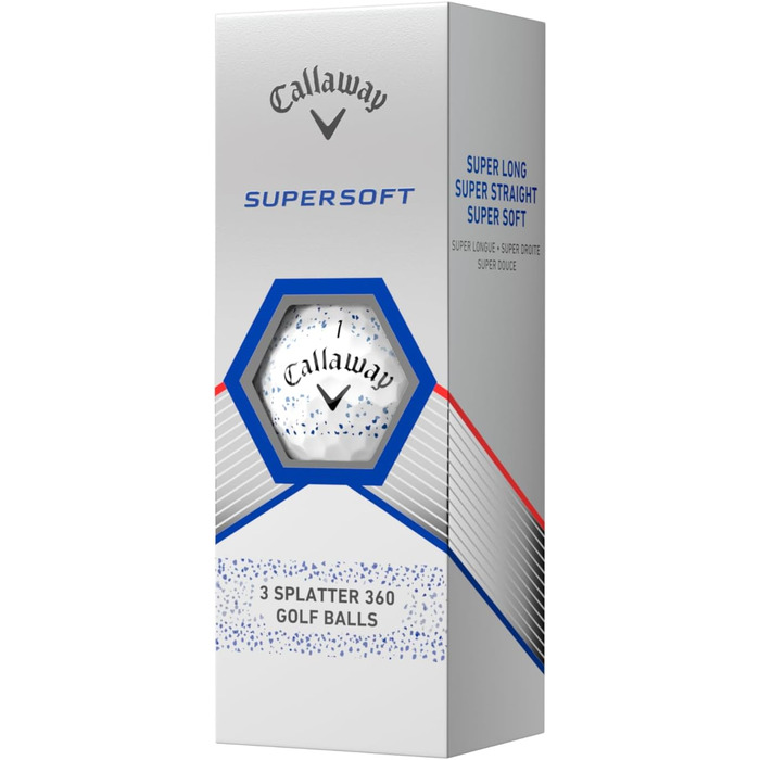 М'ячі для гольфу Callaway Supersoft 2023