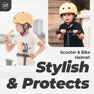 Дитячий шолом Scoot and Ride з регульованими ремінцями, матовим покриттям, LED-підсвіткою та м’якою флісовою підкладкою, розміри S/M