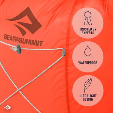 Sea to Summit Ultra-Sil Dry — водонепроникний ультралегкий рюкзак з Cordura 30D, компактний складаний, із рол-закриттям і світловідбиваючою стяжкою