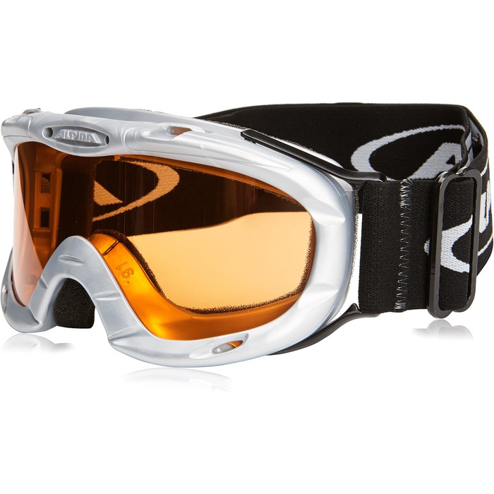 Дитячі гірськолижні окуляри ALPINA Ruby S Ski Goggles One Size Silver Slh (срібний слх)