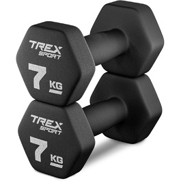 Набір гантелей TREX SPORT з неопрена, 2 шт, 4–20 кг, для жінок і чоловіків
