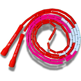 Професійна скакалка Elevate Rope з перлинами, 3 м, регульована, для фрістайлу, кардіо та трюків, якісні перлини й полімерний шнур, для всіх рівнів, для залу та вулиці