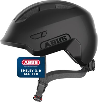 Дитячий велосипедний шолом ABUS Smiley 3.0 ACE LED з підсвіткою