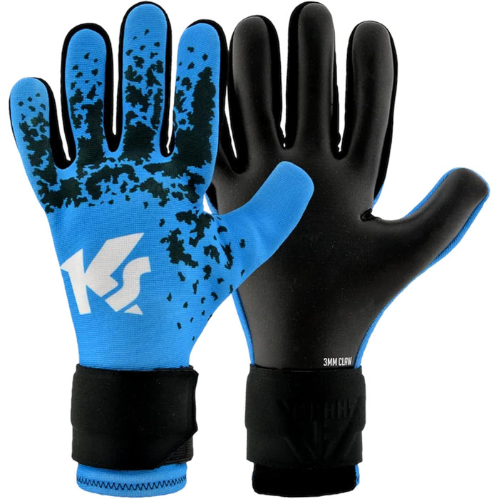 Рукавички KEEPERsport Varan Challenge 3мм Grip, розмір 4-11, Blue